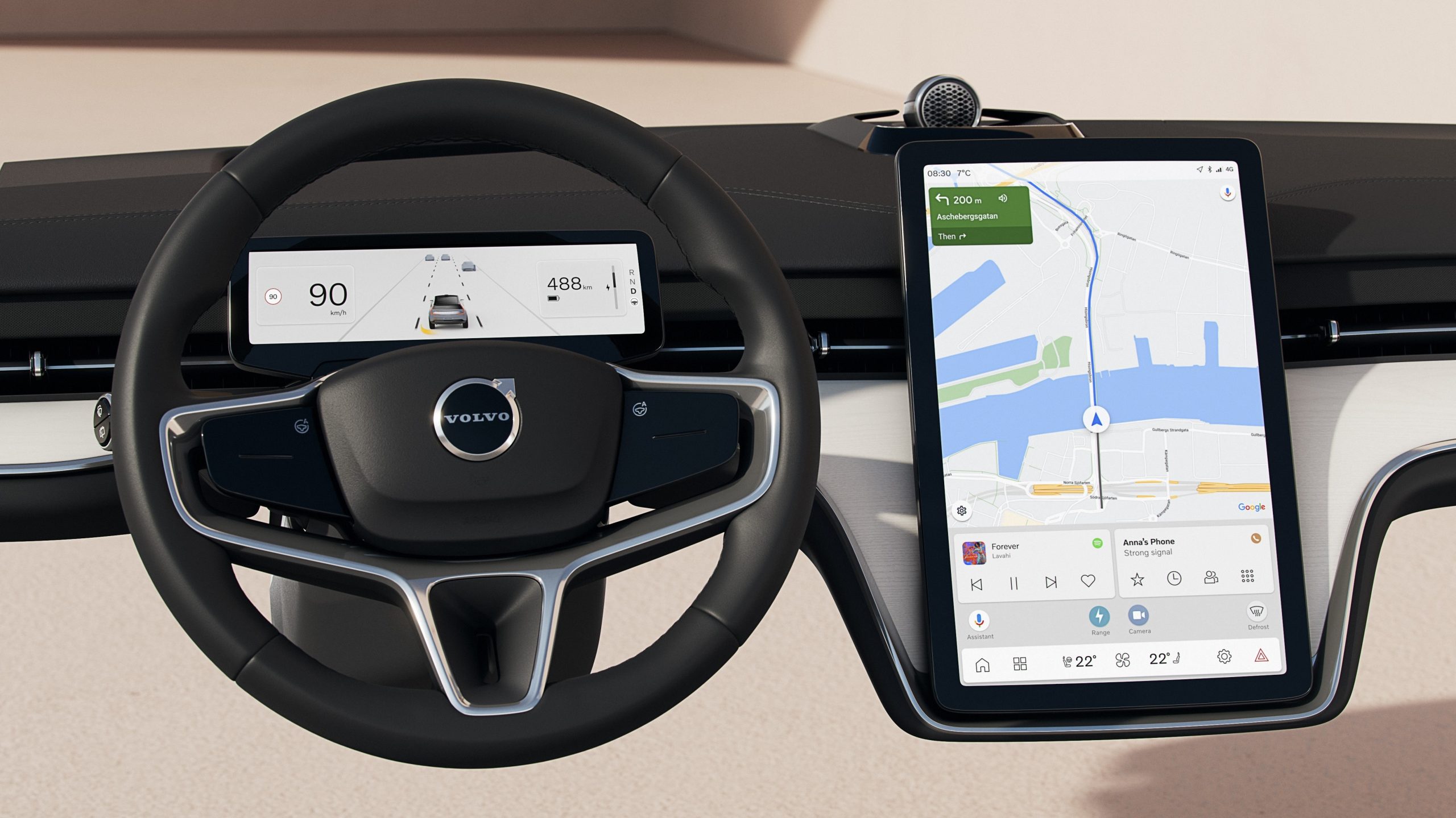 Volvo EX90: Αυτό είναι το ψηφιακό εσωτερικό