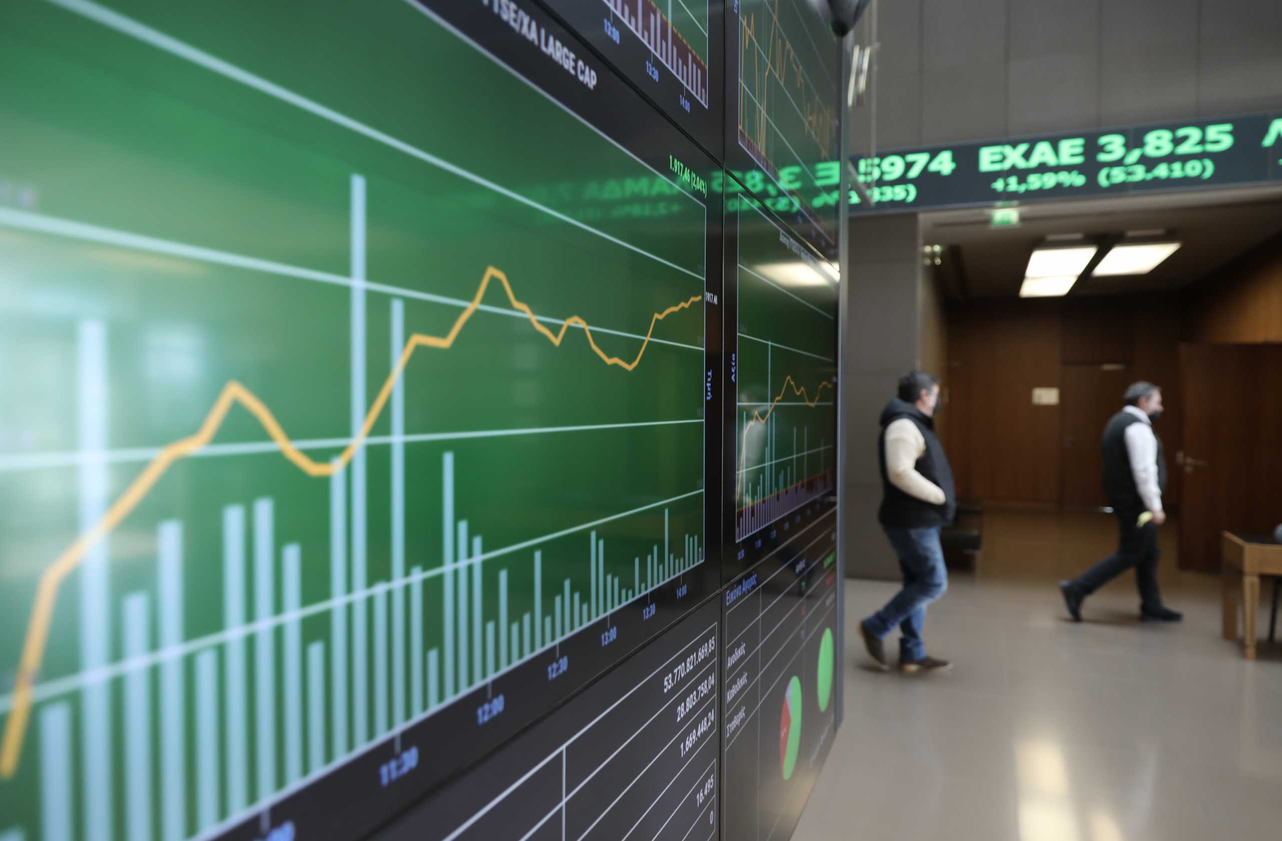 Χρηματιστήριο: Πτώση 1% στις 905 μονάδες στον απόηχο των κεντρικών τραπεζών