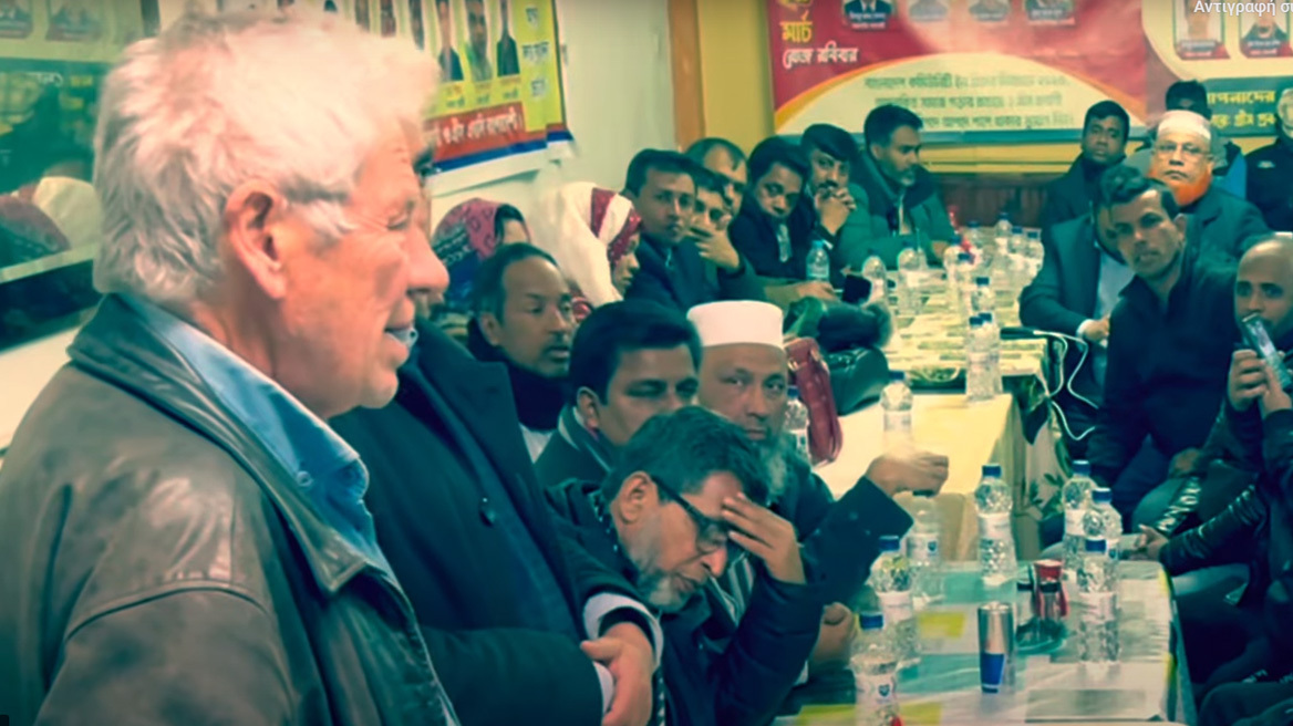 Ο Μπαλαούρας (ΣΥΡΙΖΑ) σε συγκέντρωση Πακιστανών: “Η ΝΔ θέλει να σας διώξει…”