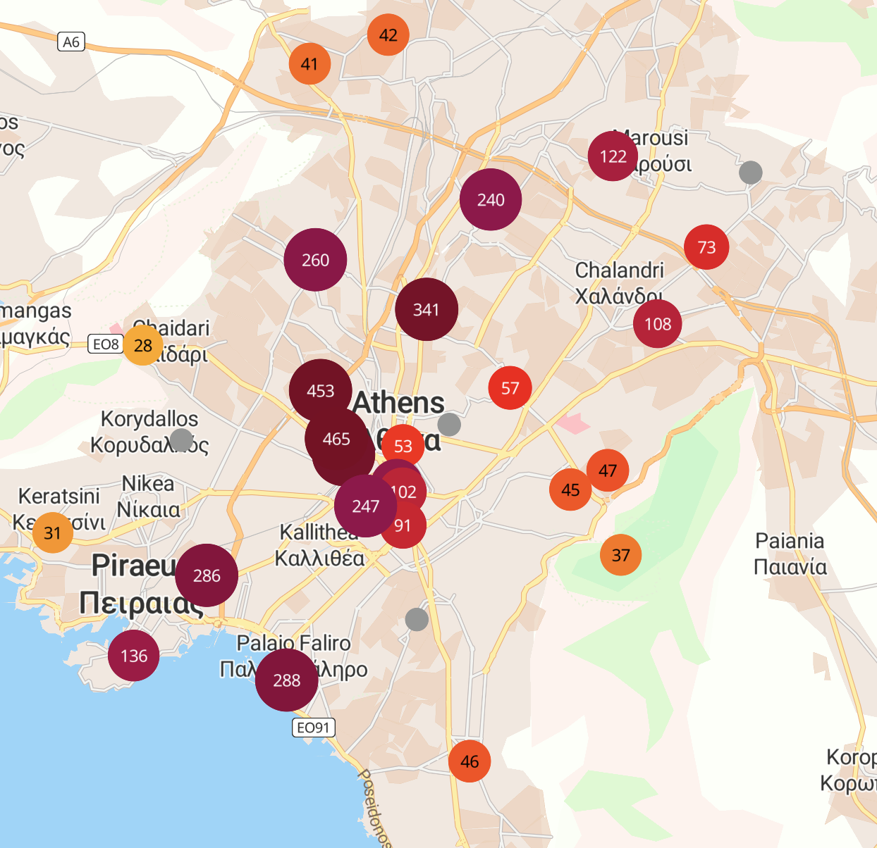 Εκκληση στους κατοίκους της Αττικής: Μείνετε σπίτι με κλειστά παράθυρα
