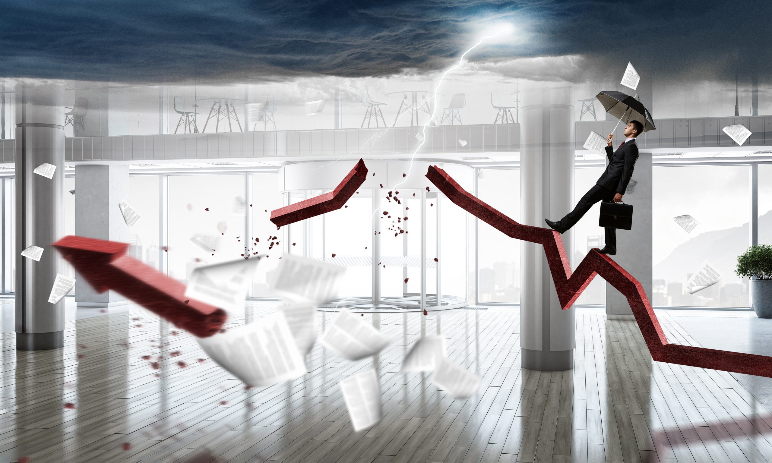 Κατακόρυφη πτώση του ΑΕΠ λόγω πανδημίας