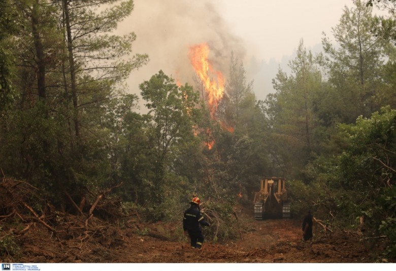 Μιχάλης Χρυσοχοϊδης: Βελτιωμένη η εικόνα στα Βίλια – Οριοθετημένη η φωτιά στη Λαυρεωτική