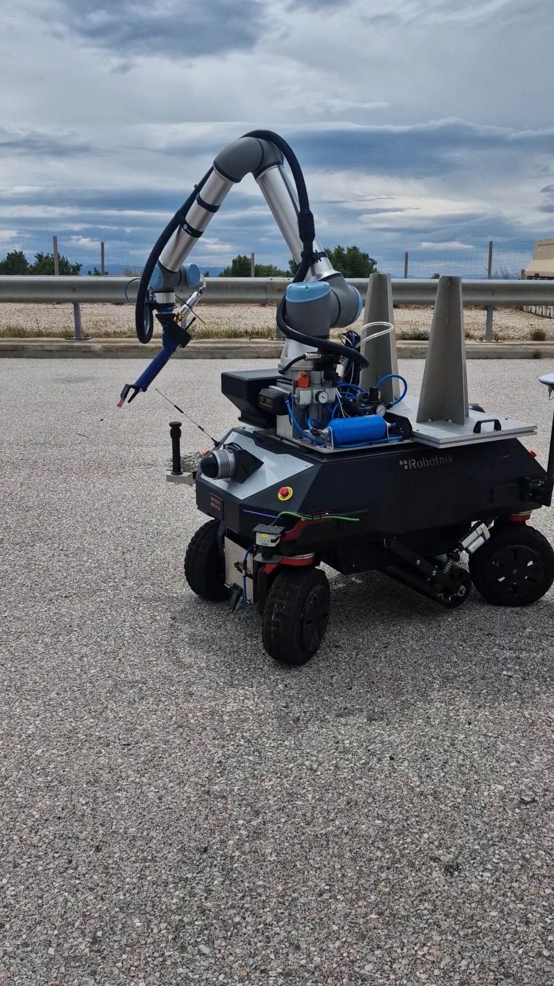 Ένα αυτόνομο ρομπότ δοκιμάστηκε στην Ολυμπία Οδό!