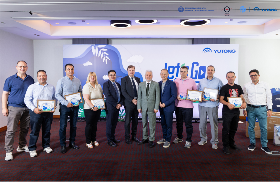 Η Θεσσαλονίκη υποδέχθηκε το “Let’s Go Green” Δυναμική συμμετοχή των πολιτών και του ΟΑΣΘ στην εκστρατεία βιώσιμης κινητικότητας της Yutong