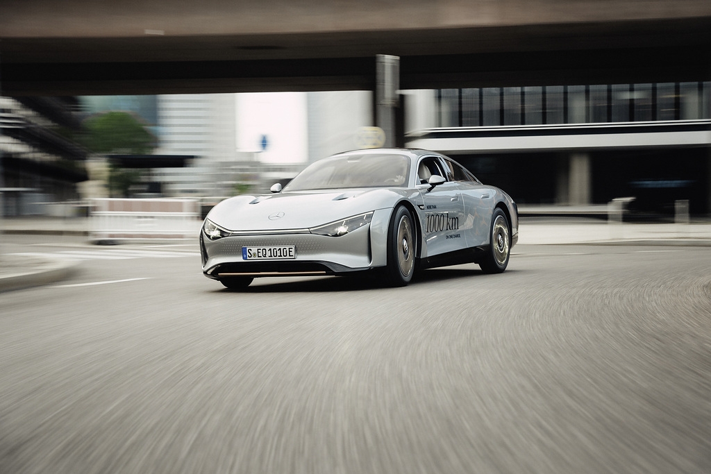 Mercedes Vision EQXXQ: Έσπασε ρεκόρ αυτονομίας