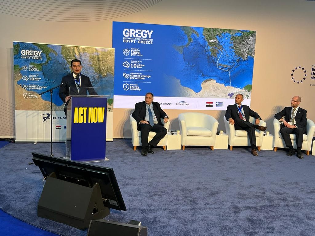 Όμιλος Κοπελούζου: Η ELICA SA του παρουσίασε το εμβληματικό έργο της ηλεκτρικής διασύνδεσης Αιγύπτου – Ελλάδας