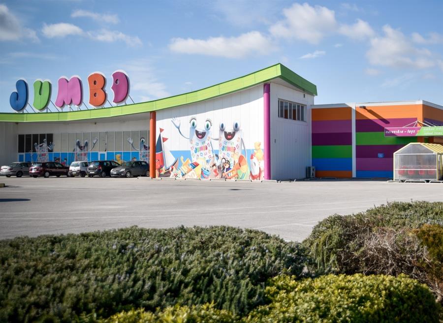 Jumbo: Ανοδος 3% στις πωλήσεις Μαίου