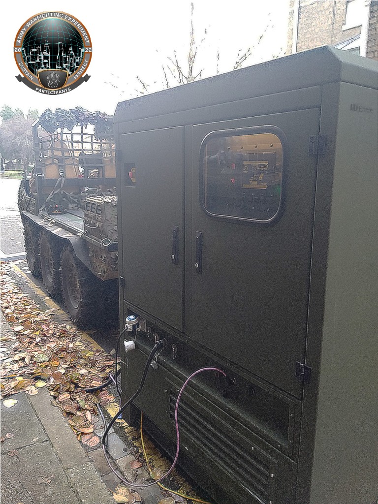 Τα προηγμένα Υβριδικά Συστήματα παροχής ισχύος της IDE υποστηρίζουν άσκηση του Βρετανικού Στρατού