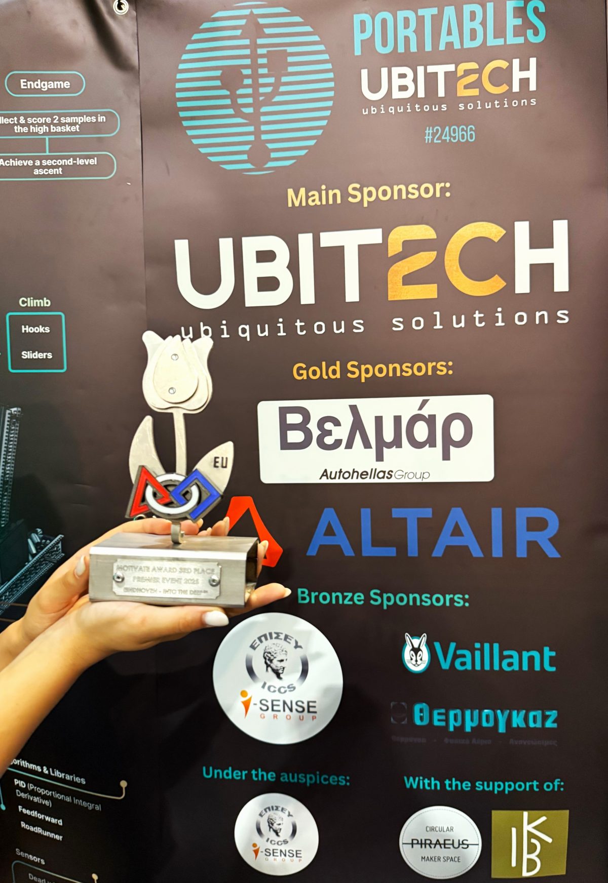 Η Βελμάρ Χορηγός της ομάδας PORTABLES