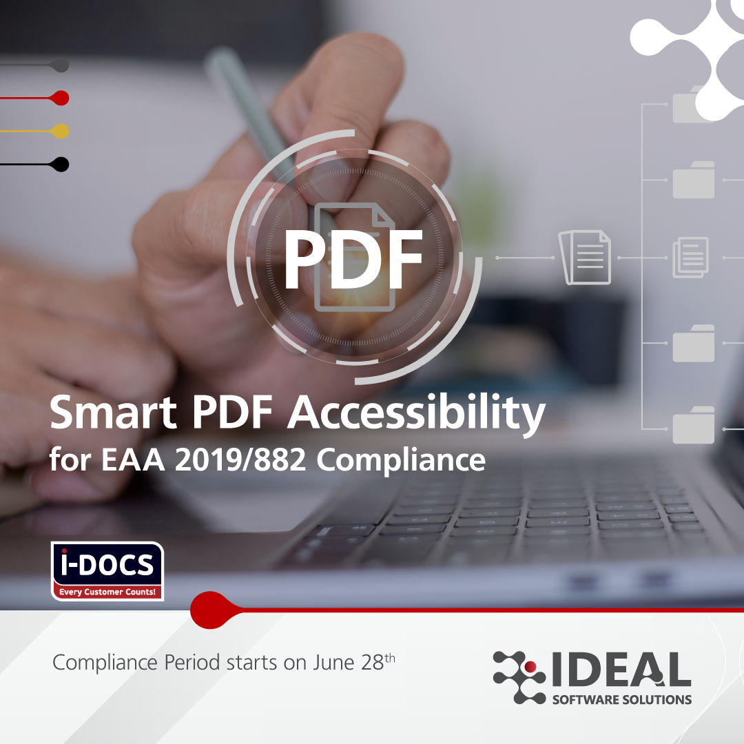 Η IDEAL Software Solutions ενσωματώνει PDF Universal Accessibility στις λύσεις i-DOCS