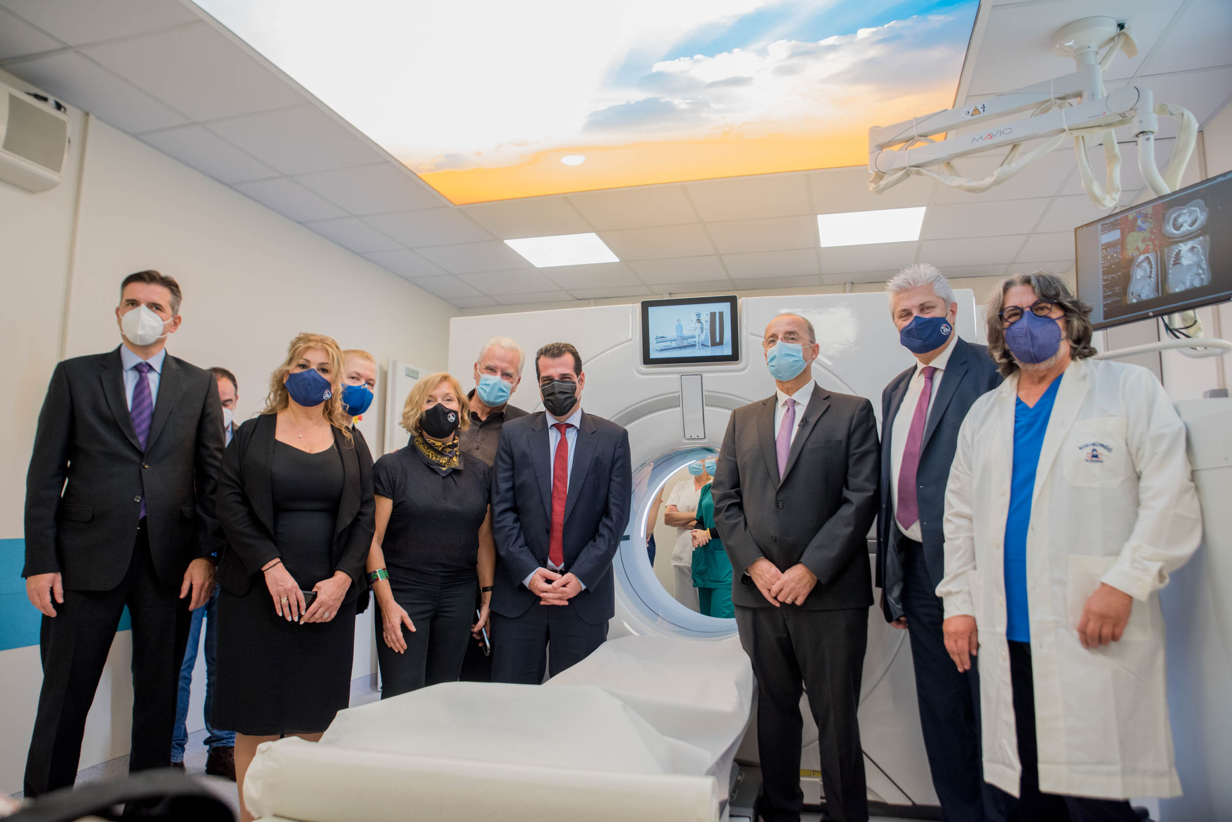 Η ΕΥΔΑΠ δωρίζει στο ΓΝΝΘΑ   ‘’Η ΣΩΤΗΡΙΑ’’ το πλέον εξελιγμένο σύστημα αξονικής τομογραφίας