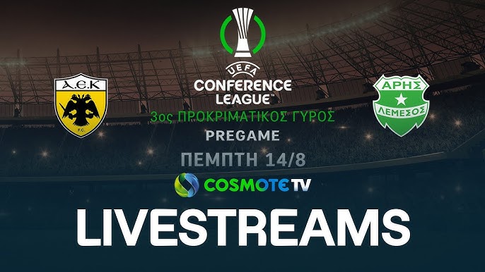 Οι «μάχες» της ΑΕΚ κόντρα στον Άρη Λεμεσού έρχονται στην COSMOTE TV