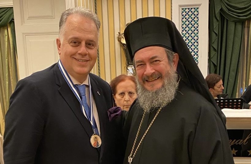 Χρυσό μετάλλιο Αγίας Φωτεινής