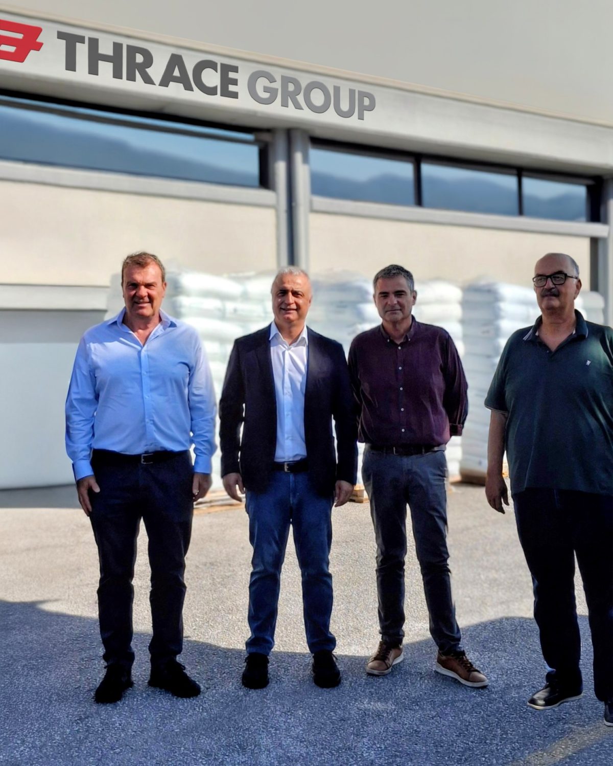 Επίσκεψη και ξενάγηση του Υφυπουργού Ανάπτυξης, κ. Λάζαρου Τσαβδαρίδη, στις εγκαταστάσεις της Thrace Polyfilms A.B.E.E. στην Ξάνθη