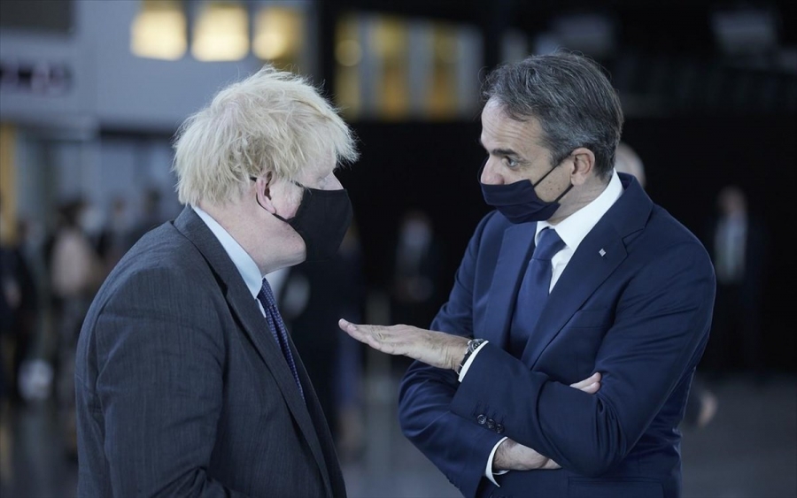 Κυρ.Μητσοτάκης: “Πολύ ισχυρές οι σχέσεις ανάμεσα σε Ελλάδα και Μεγάλη Βρετανία”