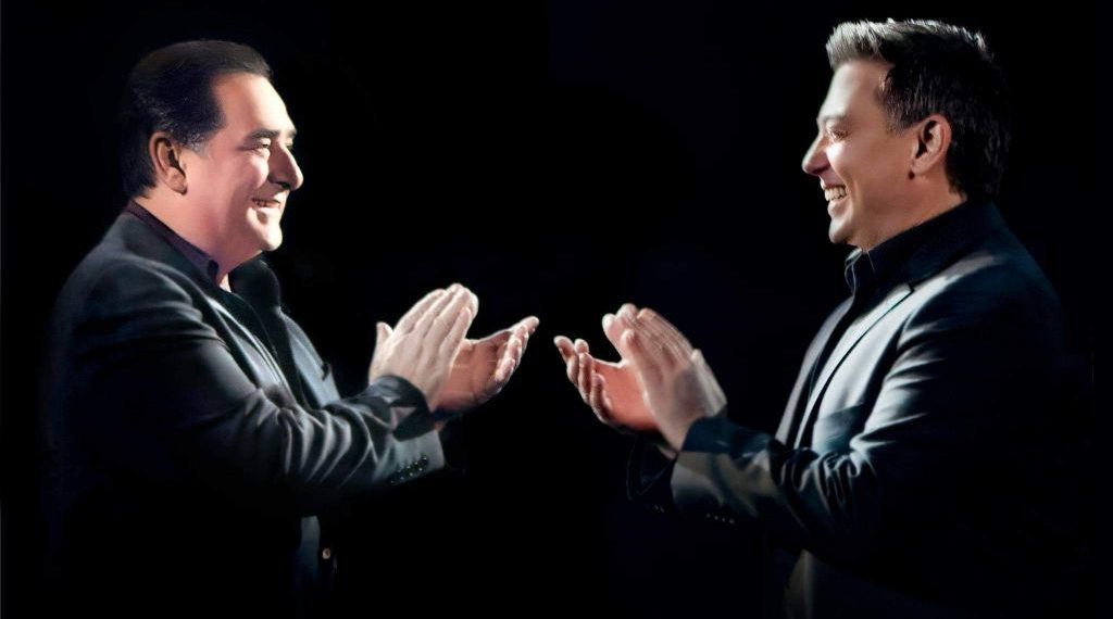 Βασίλης Καρράς και Νίκος Μακρόπουλος “σπίτι με το Mega”