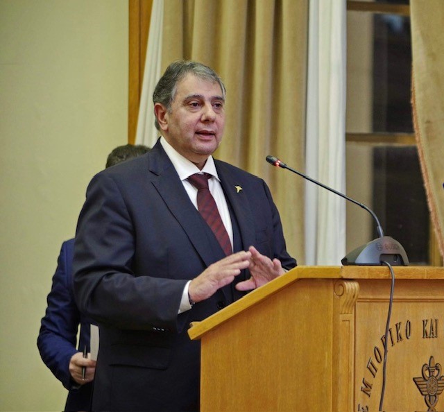Χαιρετισμός προέδρου Ε.Β.Ε.Π. Βασίλη Κορκίδη στη Γ.Σ. του Σ.Β.Α.Π. Δεν υπάρχει «καθαρό μηδέν» χωρίς τη συμμετοχή των  επιχειρήσεων
