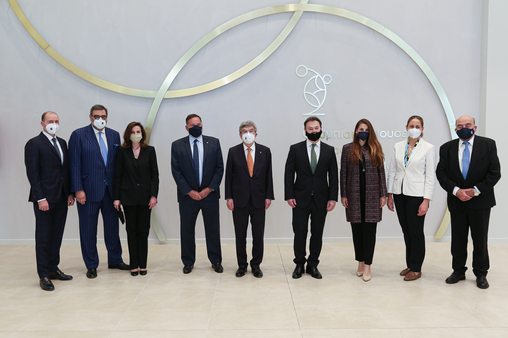 Επίσημη επίσκεψη του Προέδρου της ΔΟΕ Thomas Bach στο Ολυμπιακό Μουσείο Αθήνας