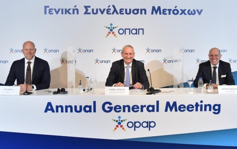 ΟΠΑΠ: Υλοποίηση της στρατηγικής fast forward – Ζίγκλερ και Κάρας μίλησαν στην ΓΣ