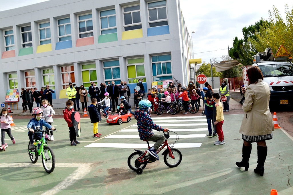 Κυκλοφοριακή Αγωγή σε μαθητές Δημοτικού από την Περιφέρεια Αττικής