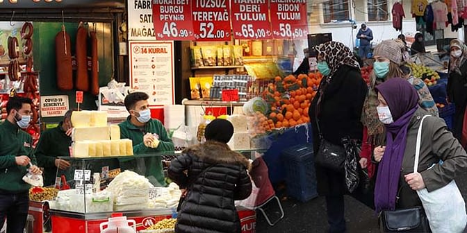 Τουρκία: Ξέφυγε πάνω από 16% ο πληθωρισμός τον Μάρτιο