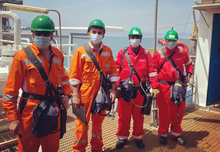 Η Ελληνική Διαχειριστική Εταιρεία Υδρογονανθράκων επιθεώρησε τον Πρίνο