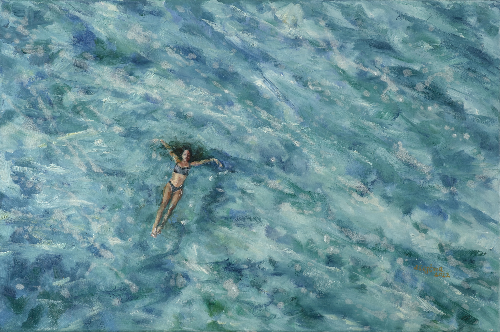 «Οι Λουόμενοι» της Αφροδίτης Σεζένια στη Gallery Art Prisma