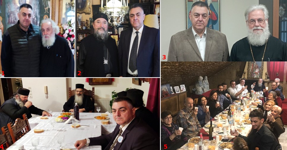 Οι μέρες των Χριστουγέννων και ο πανταχού παρόν υποψήφιος Βουλευτής της “Ελληνικής Λύσης” στην Δυτική Αθήνα Άρης Σπίνος.