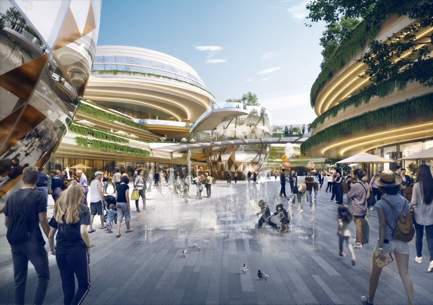 Το εμπορικό, ψυχαγωγικό και επιχειρηματικό πάρκο της Lamda στο Ελληνικό