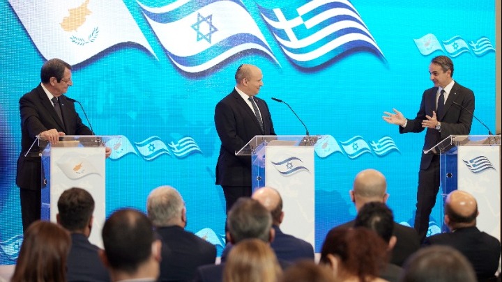 Κοινή διακήρυξη των ηγετών Ελλάδας – Κύπρου – Ισράηλ