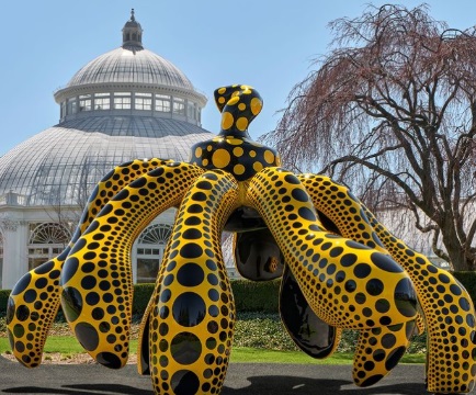 «Kusama: Cosmic Nature» : Eκθεση στον Βοτανικό Κήπο της Ν. Υόρκης