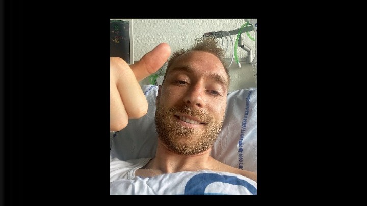 Ευχάριστα νέα από τον 29χρονο Ερικσεν