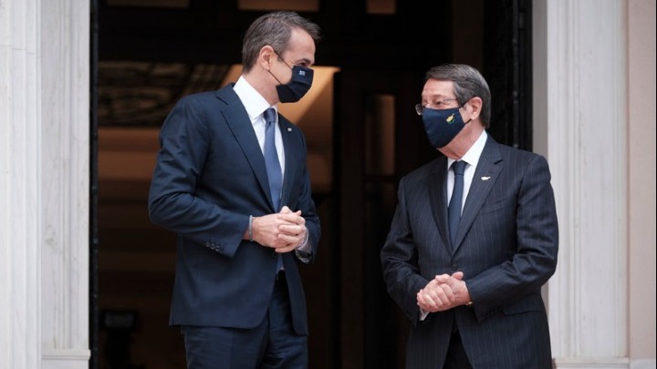 Συνάντηση Μητσοτάκη- Αναστασιάδη