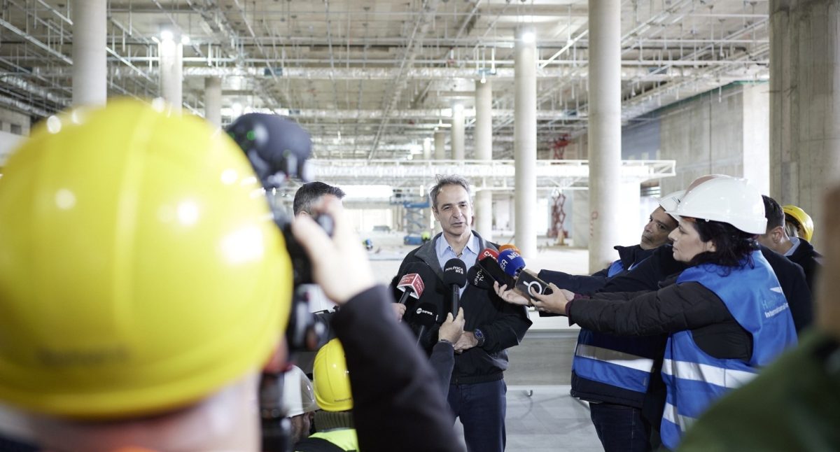 Μητσοτάκης από εργοτάξιο αεροδρομίου στο Καστέλλι: Η Κρήτη αλλάζει και θωρακίζεται  με έργα υποδομής