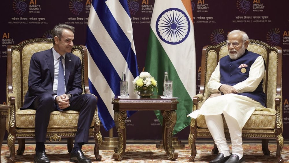 Συνάντηση Κ. Μητσοτάκη- Μόντι: Η Ελλάδα επιθυμεί να συμμετάσχει στον οικονομικό διάδρομο IMEC