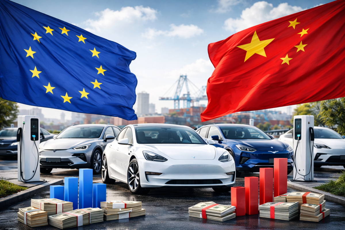 Η Ευρώπη σηκώνει τείχος… δασμών στα ηλεκτρικά από την Κίνα