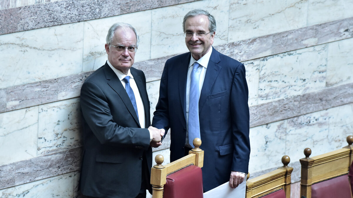 Συνάντηση Σαμαρά – Τασούλα: Πυρά του πρώην πρωθυπουργού για ελληνοτουρκικά και συνταγματική αναθεώρηση