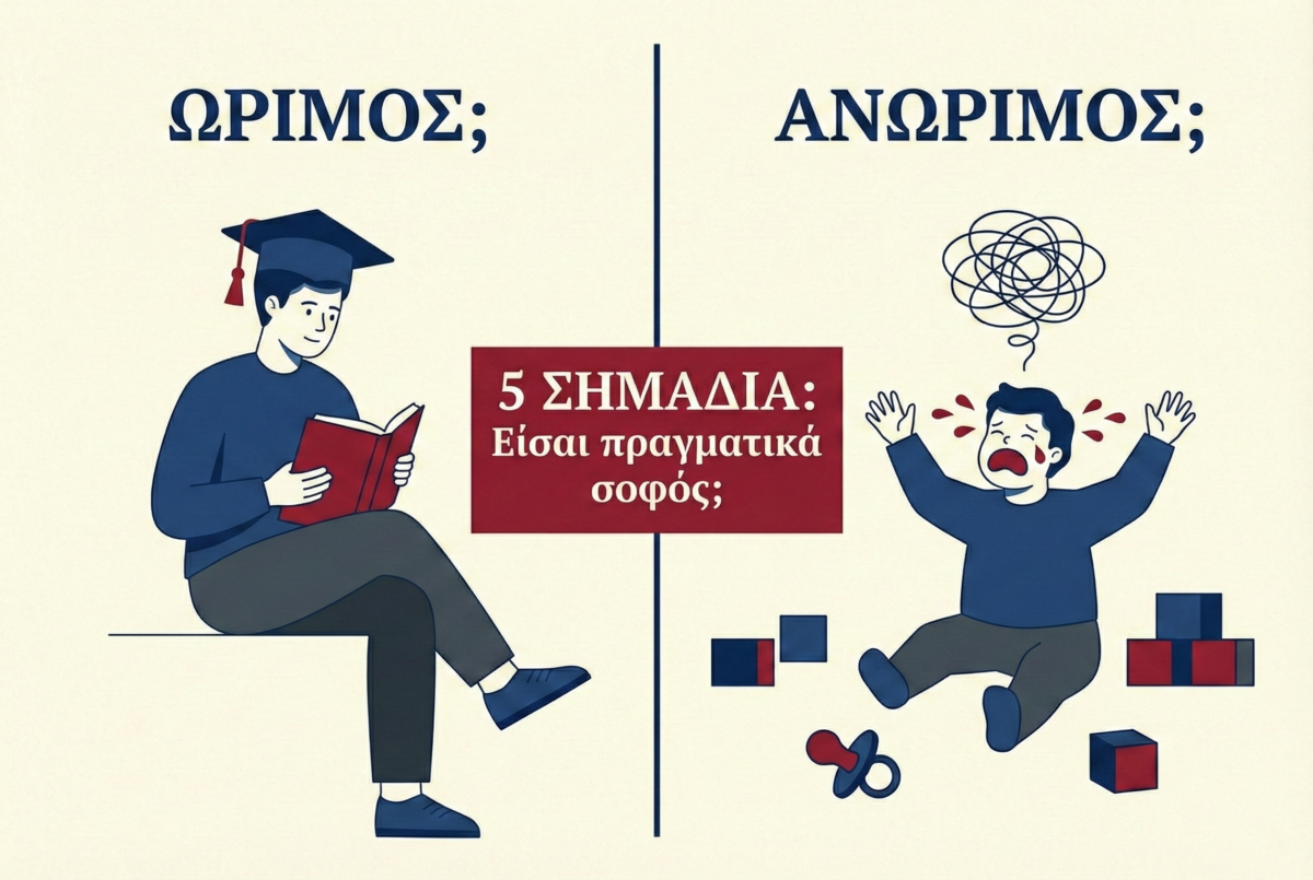 Μεγαλώνεις Ή απλώς… προσθέτεις χρόνια; Ο χάρτης της πραγματικής ωριμότητας