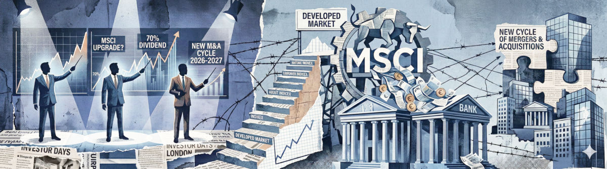 Το crash test των τραπεζιτών στο Λονδίνο: Ο χορός των μερισμάτων 70%, το «τυράκι» της MSCI και το κρίσιμο ραντεβού για τις νέες αυξήσεις κεφαλαίου!