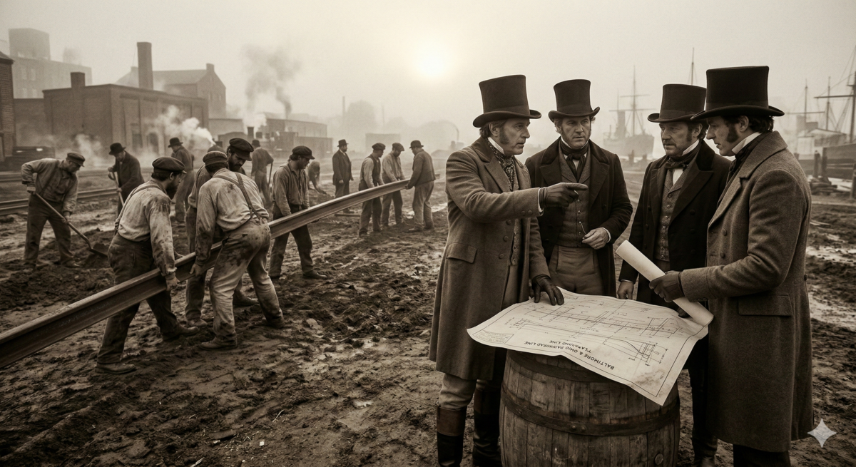 B&O 1827: Η ιδιωτική υποδομή που ενοποίησε την αμερικανική αγορά