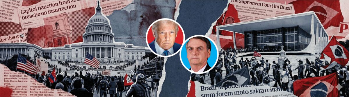 Δύο πρωτεύουσες, δύο εξεγέρσεις: Γιατί η Βραζιλία τιμώρησε τον ηγέτη της ενώ η Αμερική διστάζει
