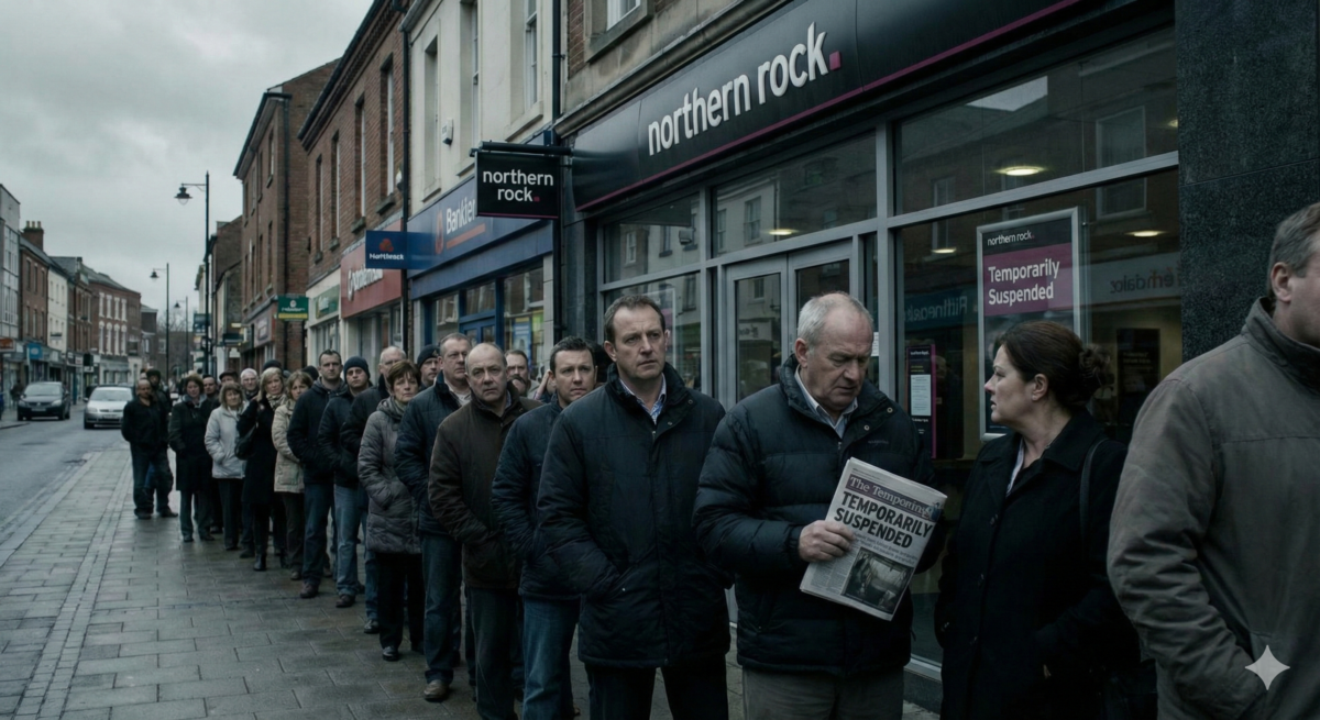 Northern Rock 2008: Η Μέρα που Πέθανε ο «Ηθικός Κίνδυνος»