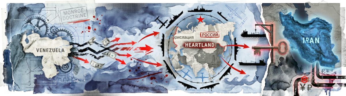 Το Δόγμα Μονρόε και ο Δακτύλιος της Ευρασίας: Μετά το Καράκας το γεωπολιτικό σκάκι δείχνει τον στραγγαλισμό της Τεχεράνης