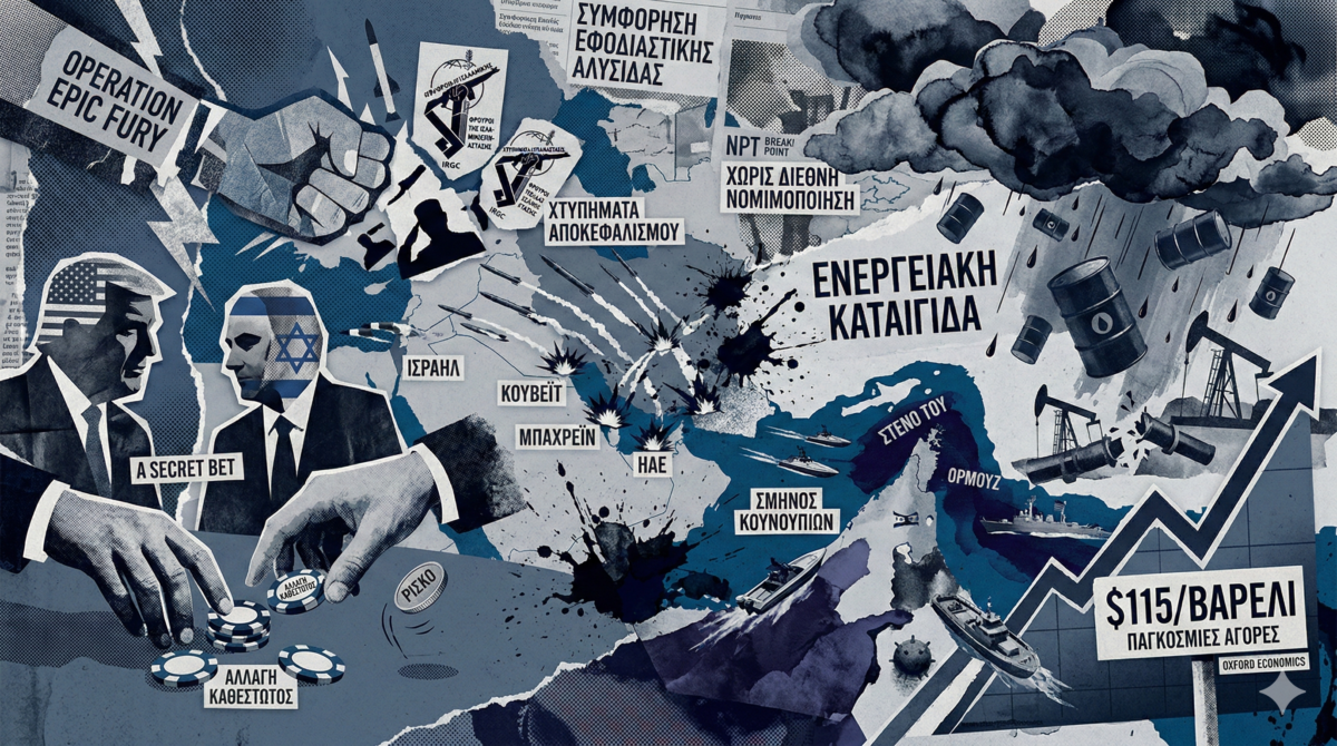 Το μυστικό στοίχημα πίσω από τα χτυπήματα στο Ιράν: Ο Τραμπ ρισκάρει για την αλλαγή καθεστώτος και ετοιμάζει «ενεργειακή καταιγίδα»