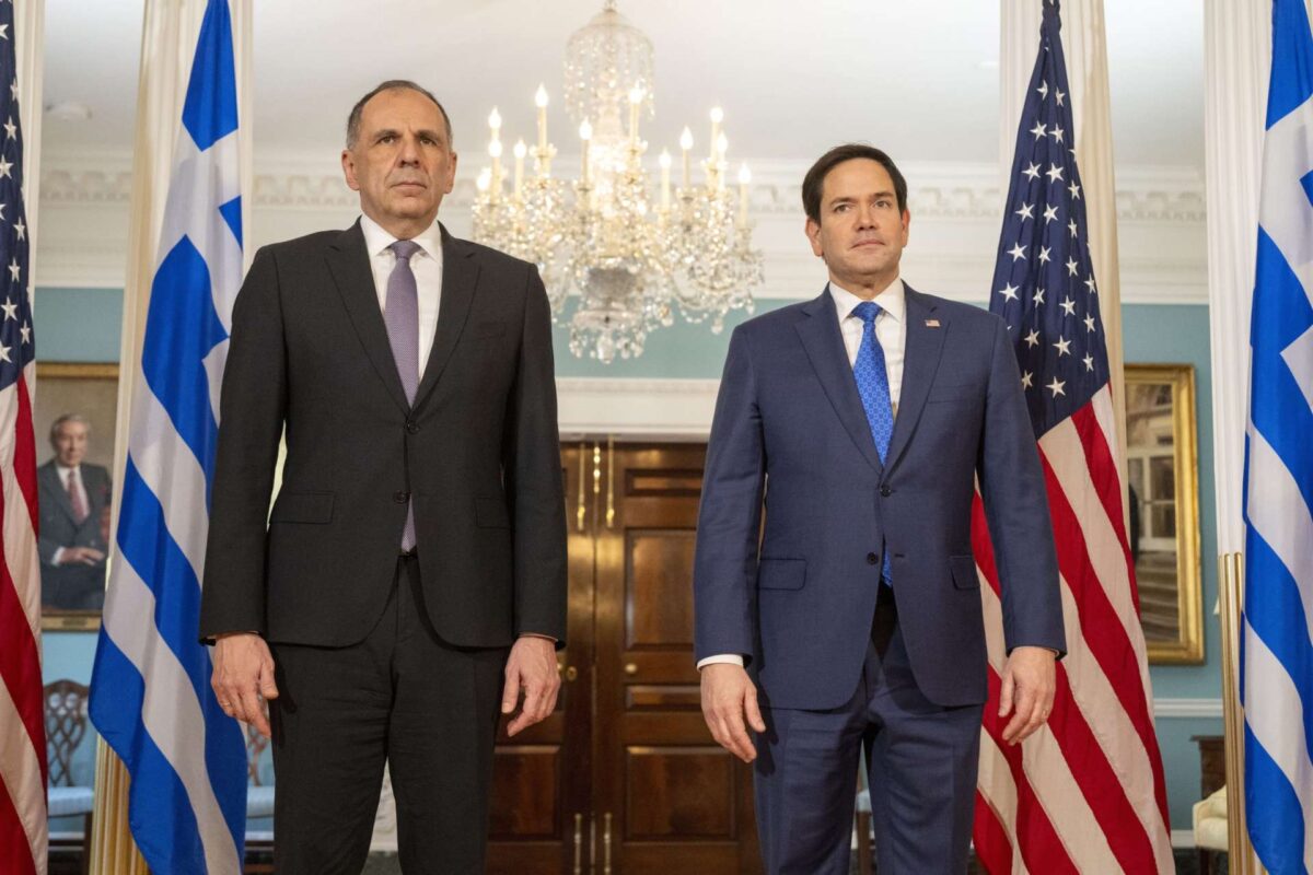 Επίσκεψη ΥΠΕΞ Γ. Γεραπετρίτη στην Ουάσινγκτον – Συνάντηση με το Μ. Ρούμπιο