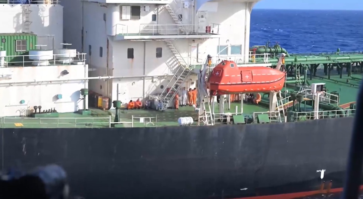 Πεντάγωνο: Αμερικανικές ένοπλες δυνάμεις κατέλαβαν πετρελαιοφόρο δεξαμενόπλοιο στον Ινδικό Ωκεανό