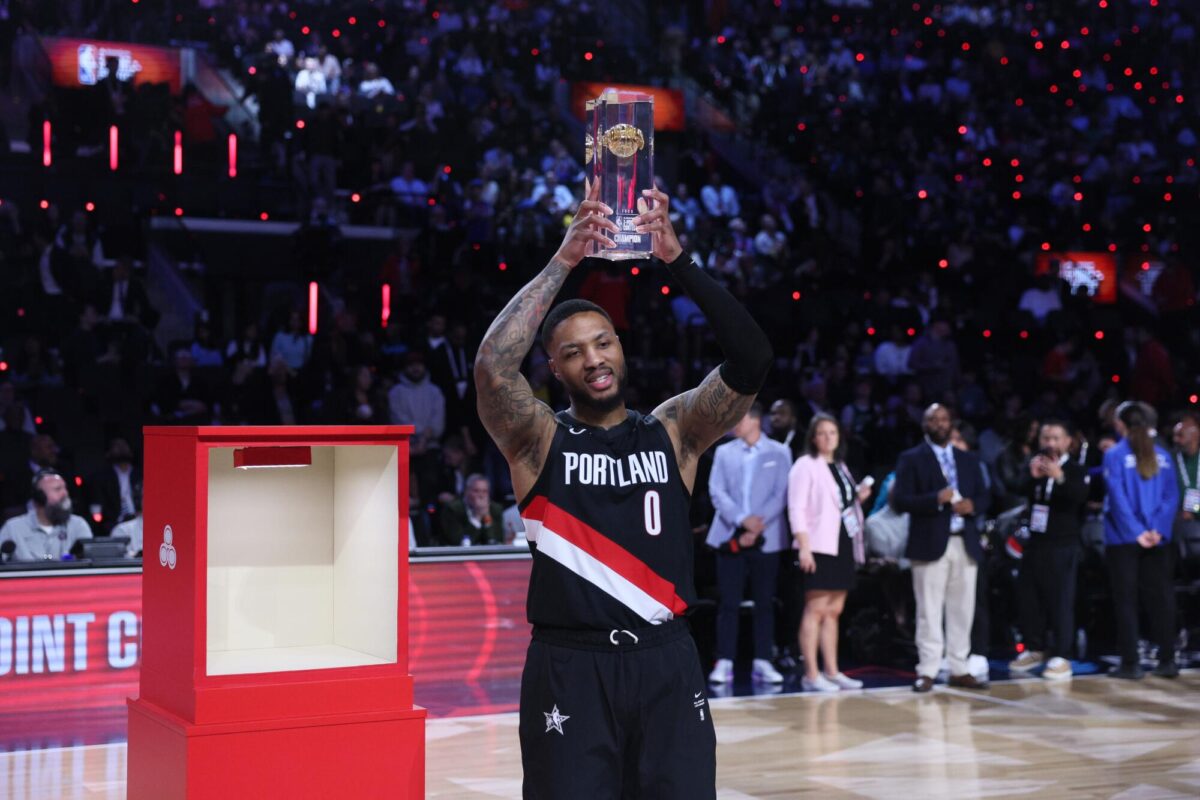 Dame Time στο All-Star: Ήλθε, είδε, νίκησε τον διαγωνισμό τριπόντων παρά τον τραυματισμό