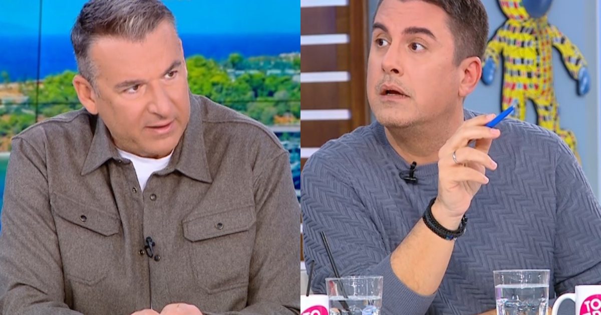 Γιώργος Λιάγκας σε Πάνο Κατσαρίδη: «Γιατί ο Τριαντάφυλλος δεν έχει δικαίωμα να κρίνει την Χατζίδου κι εσύ έχεις δικαίωμα να κρίνεις την Παπίλα;»