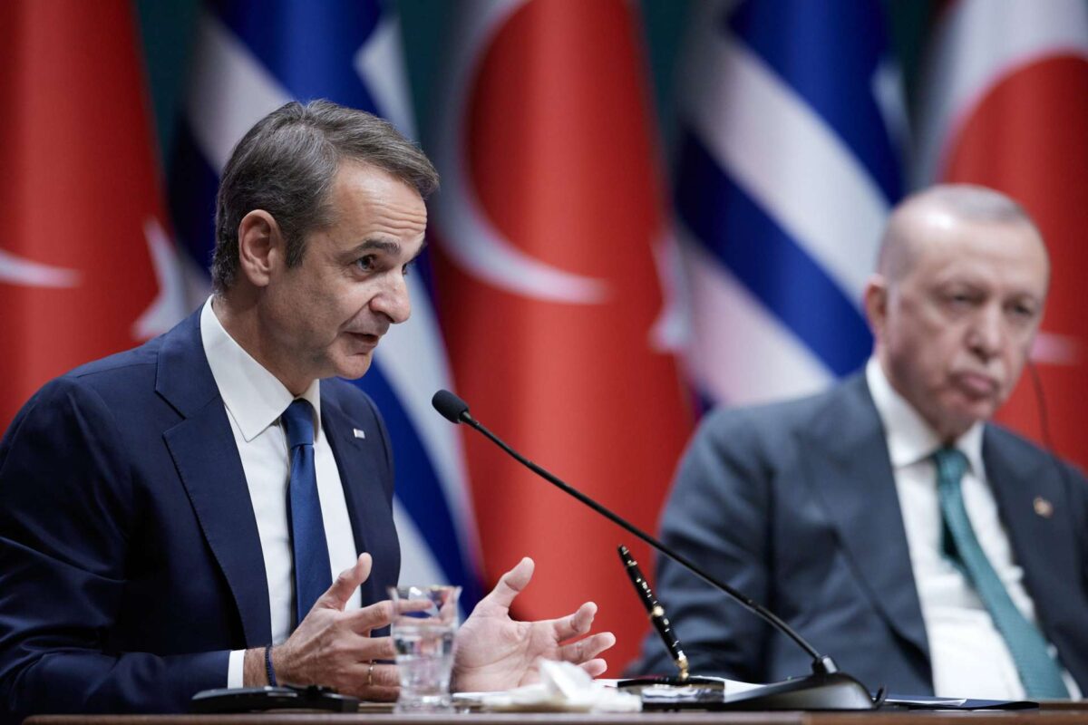 Στην επίσκεψη του Κυριάκου Μητσοτάκη στην Άγκυρα αναφέρθηκε ο Ταγίπ Ερντογάν