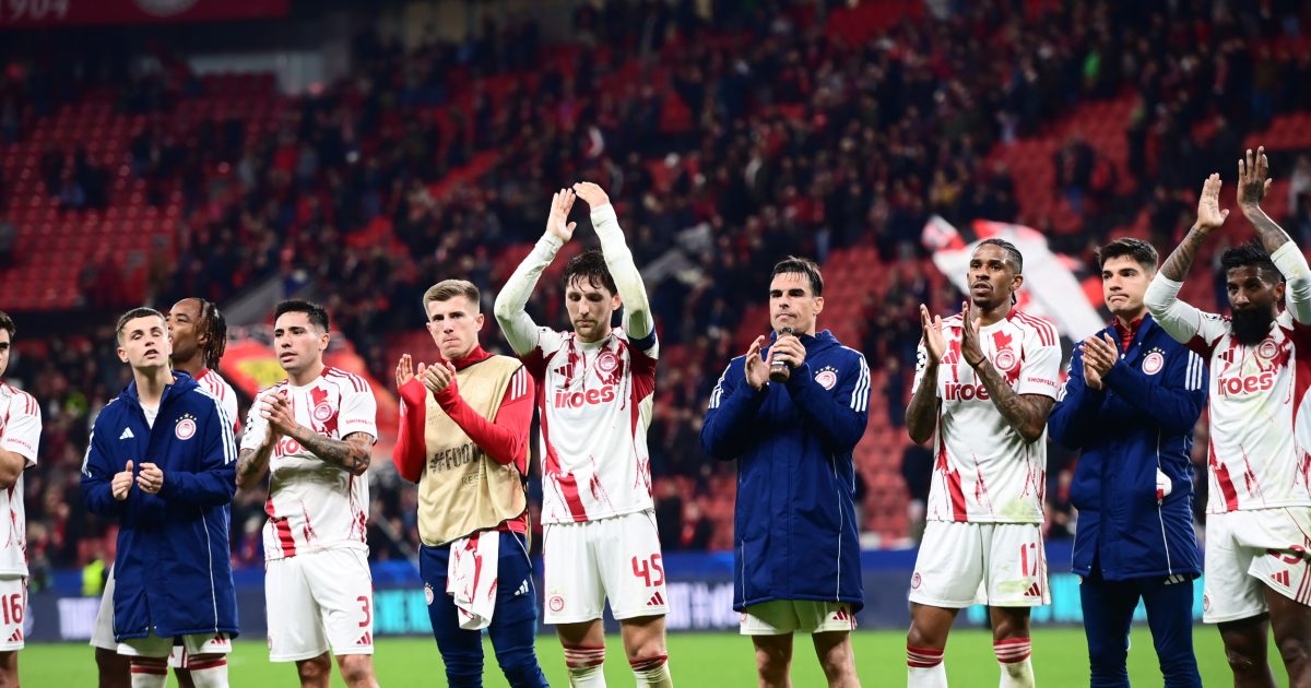 Τηλεθέαση: Στην κορυφή της prime time ο αγώνας του Ολυμπιακού με τη Λεβερκούζεν – Υψηλά ποσοστά για το Mega